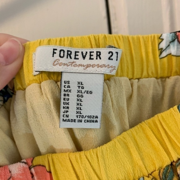 Yellow Floral Tunic - Picture 3 of 6